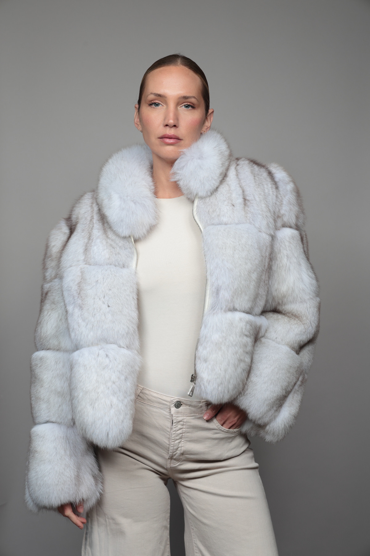 Chaqueta Catarina - S, Blanco