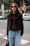 Gilet Sabrina - 40, Brun foncé