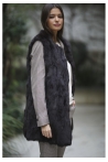 Gilet Claudia Tailles S  Couleurs Noir_copiar