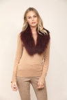 Col Liv Tailles Une taille  Couleurs Marron_copiar